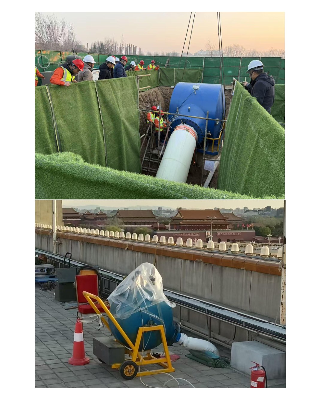 CIPP 施工现场